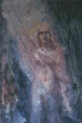 Jonge Vrouwe Schilderij van jonge vrouw